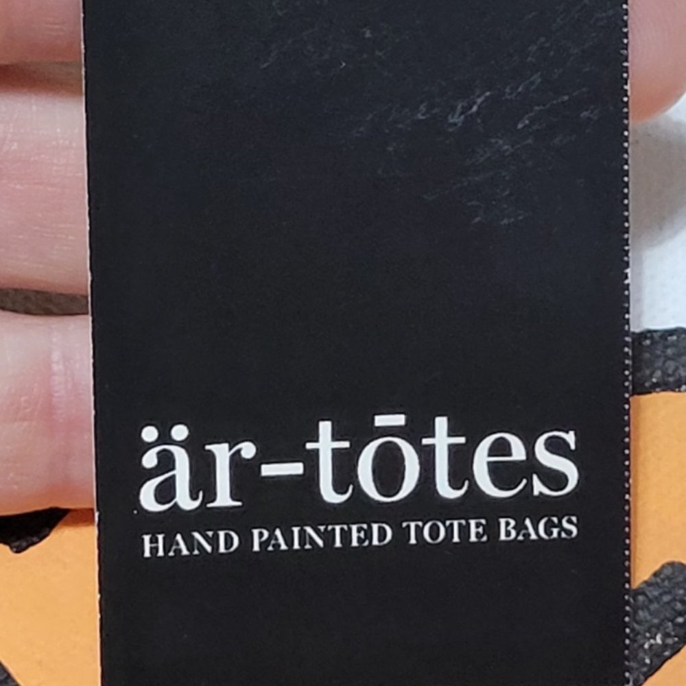 Artisan Keith Haring Mother and Baby Canvas Tote - Picture 7 of 11